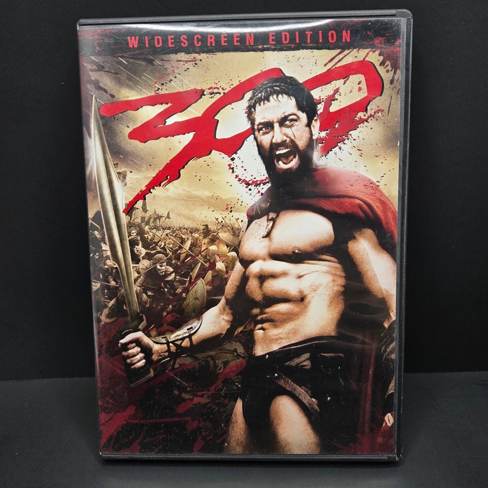 300 DVD Widescreen Edition 2007 Movie Gerard Butler Frank Miller Zack Snyder